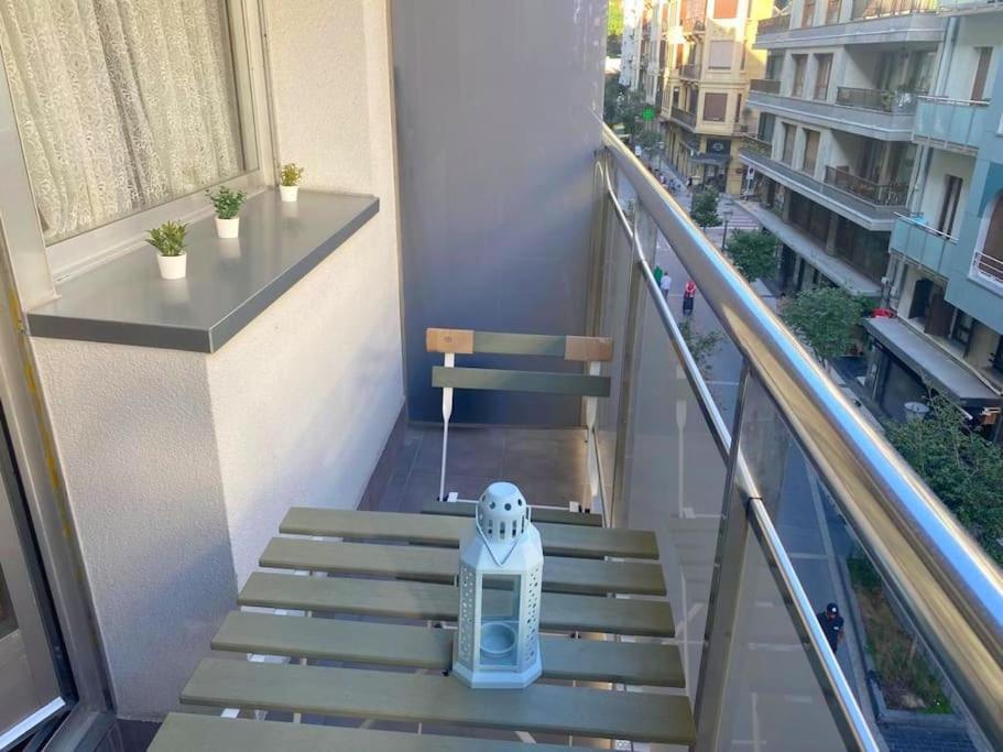 Terraza Playa Y Calle Peatonal Ess03377 San Sebastian Luaran gambar